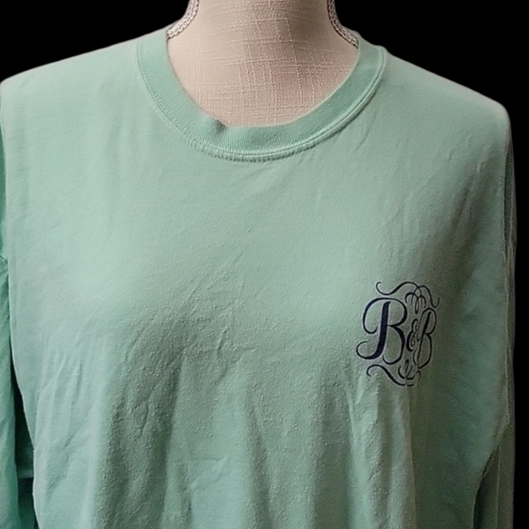 Benny & Belle Mint Green Long Sleeve Shirt - Picture 2 of 5